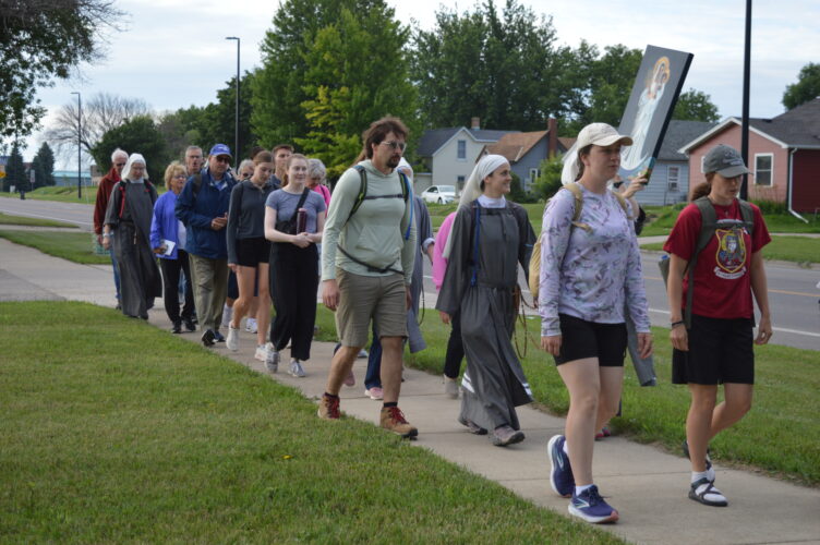 Pilgrimage of Hope continues in Marshall, Ghent